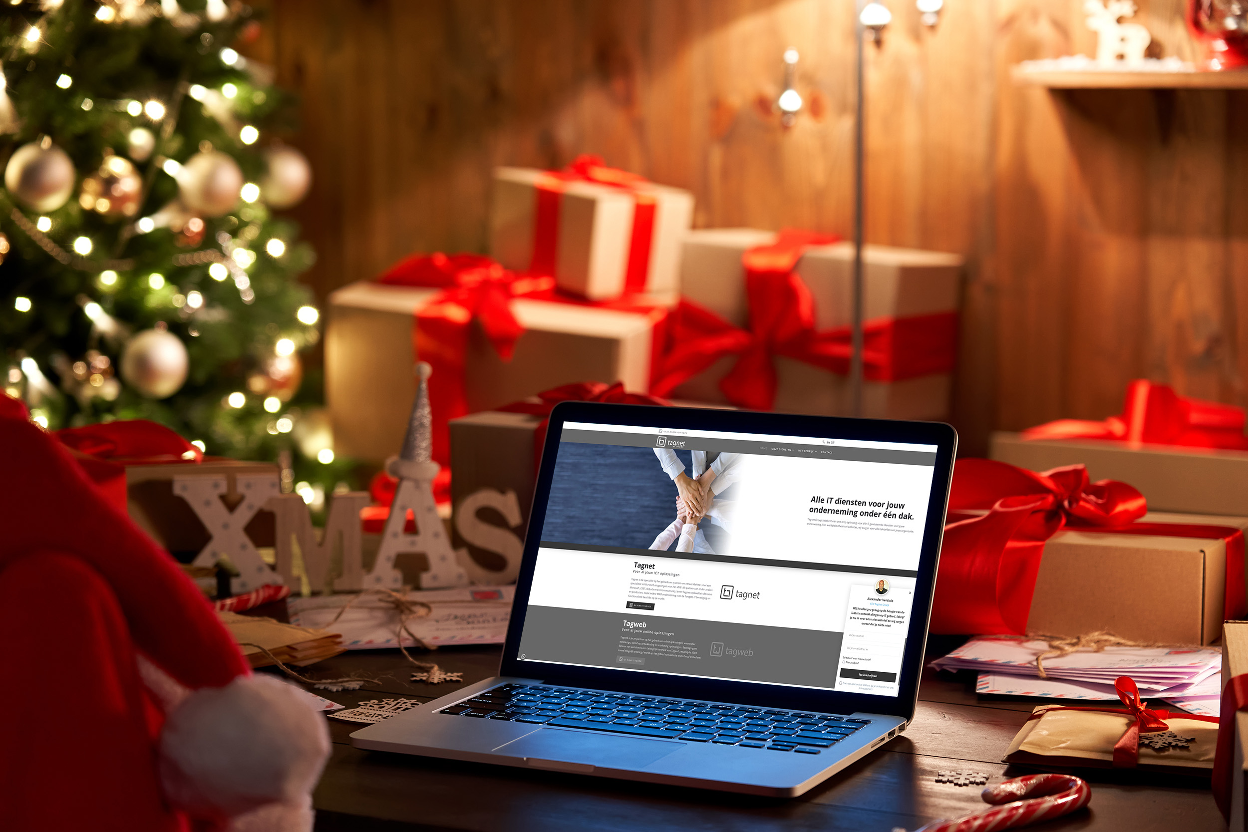 Een heel fijne Kerst gewenst van Tagnet Groep